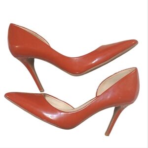 Jessica Simpson Livvi Red Stiletto Heels Women's Patent Leather Pumps Size 7.5